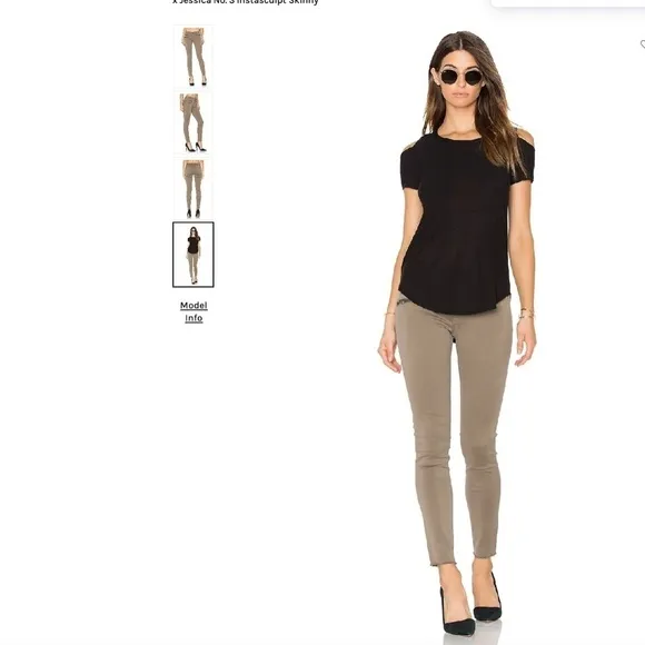 🍕 DL1961 x Jessica Alba No. 3 Instasculpt Skinny Jeans | Earth Tone | size 29
