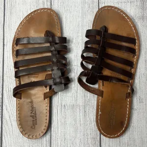 🔹 Luca di Napoli Strap Thong Sandals Made in Italy