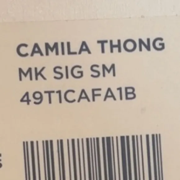 🐢 Michael Kors Camila Thong Sandals Size 8.5 Great Shape!