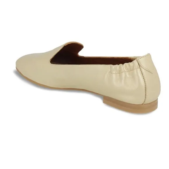 🆕 UKIES Bianca- Pearl Gold Nappa Flats