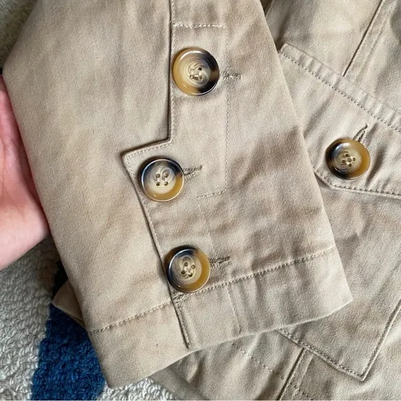 🍂 YESSICA CASUAL TAN CARGO BLAZER JACKET!