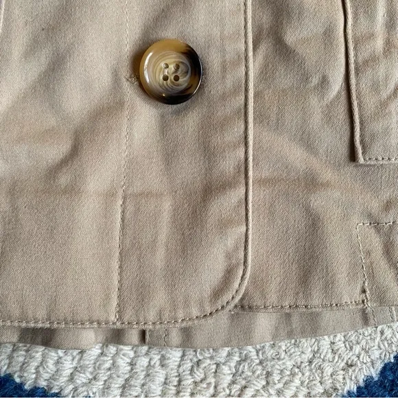 🍂 YESSICA CASUAL TAN CARGO BLAZER JACKET!