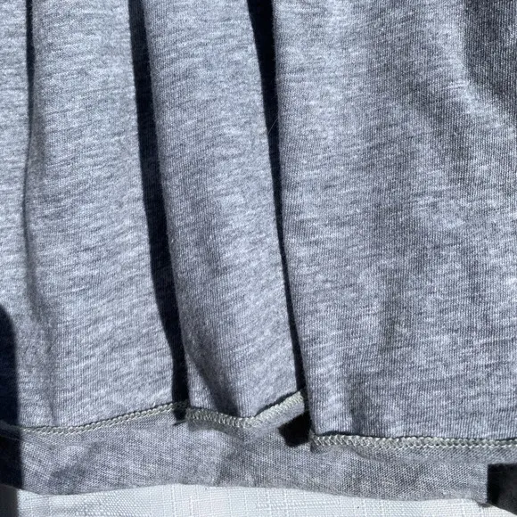 2000s BOHO CHIC ABERCROMBIE &amp; FITCH GRAY THREE TIERED MIDI SKIRT RARE ⭐️⭐️⭐️⭐️⭐️