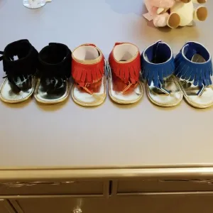 3 pairs of infant/toddler sandals