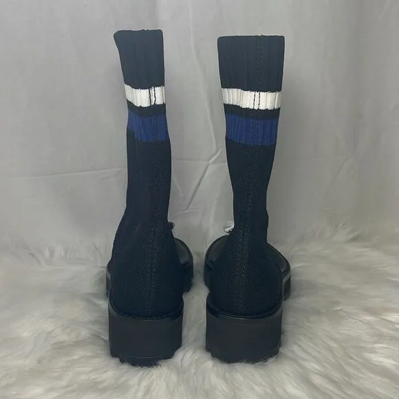 3.1 Phillip Lim  Black Knitted Cat Thong Sandals NWOT Sz 36/US 6