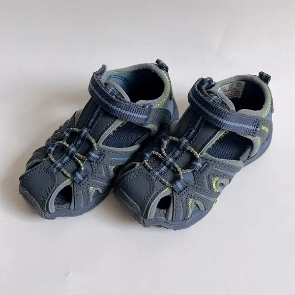 6.5M Boys Merrell Brans Velcro Closure Sandals