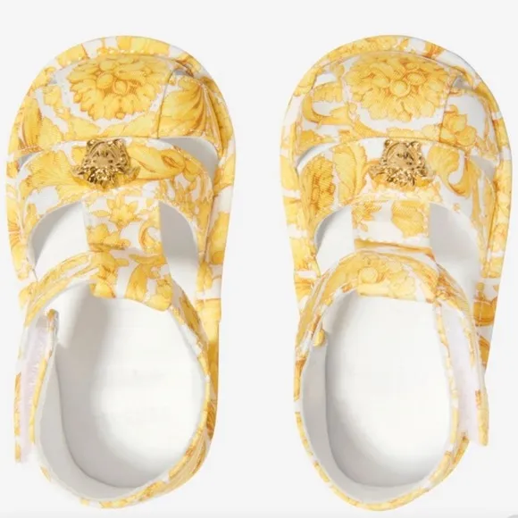 Absolutely darling Versace, baby shoes size 15