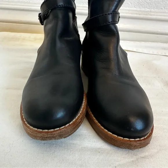ACNE Clover Moto Ankle Boots size 6 or EU 36