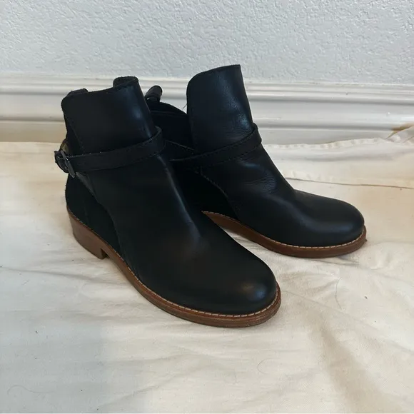ACNE Clover Moto Ankle Boots size 6 or EU 36