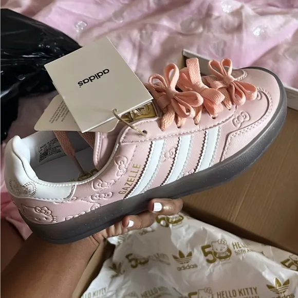 Adidas Kids Pink Sneakers