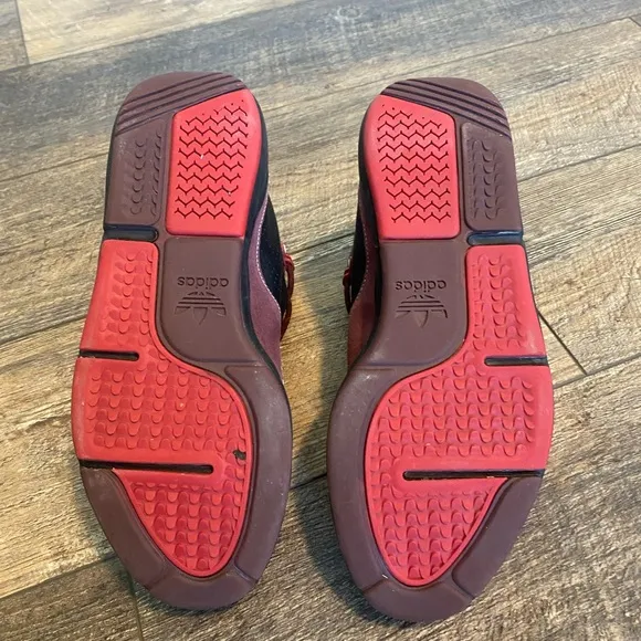 Adidas Red and Black Sneakers