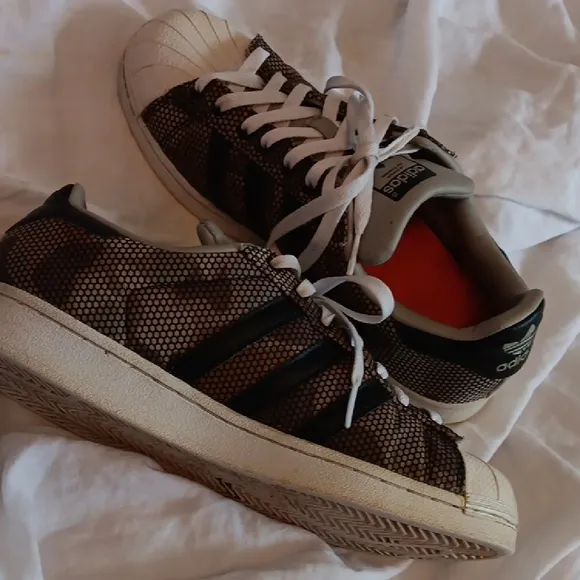 Adidas Shell Toe Camo Sneakers