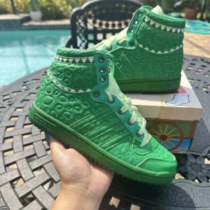 Adidas Top Ten Hi C Rex Toy Story Green Kid's Athletic Shoes FZ4535 Size 3Y