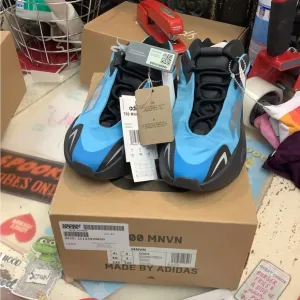 Adidas Yeezy Kids Blue Sneakers