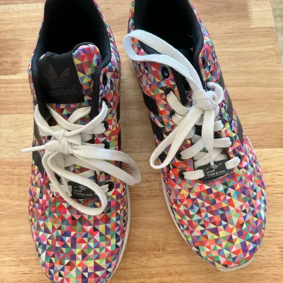 Adidas Zx Flux Prism Multicolor Sneakers