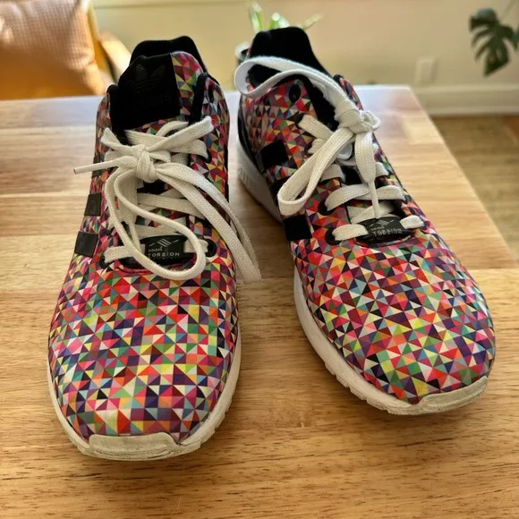 Adidas Zx Flux Prism Multicolor Sneakers
