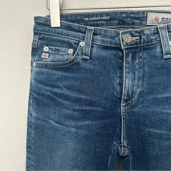 AG Adriano Goldschmied The Legging Ankle Skinny Jeans Denim Pant Blue Size 27R