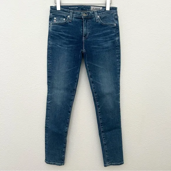 AG Adriano Goldschmied The Legging Ankle Skinny Jeans Denim Pant Blue Size 27R