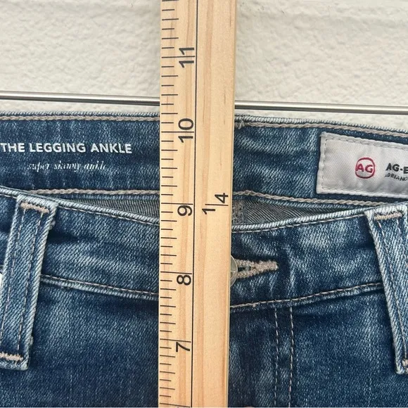 AG Adriano Goldschmied The Legging Ankle Skinny Jeans Denim Pant Blue Size 27R