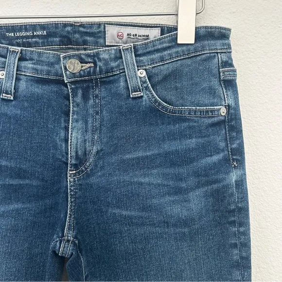 AG Adriano Goldschmied The Legging Ankle Skinny Jeans Denim Pant Blue Size 27R