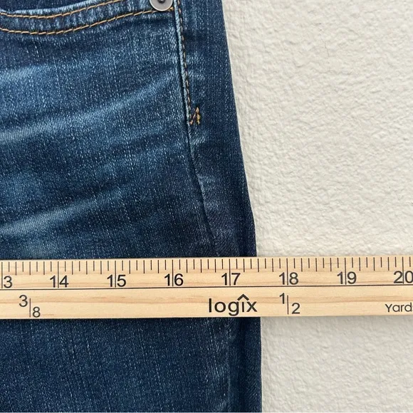 AG Adriano The Stilt Roll-Up Jeans Denim Pant Cigarette Cuffed Blue Size 29