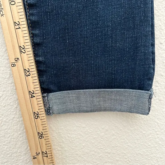AG Adriano The Stilt Roll-Up Jeans Denim Pant Cigarette Cuffed Blue Size 29