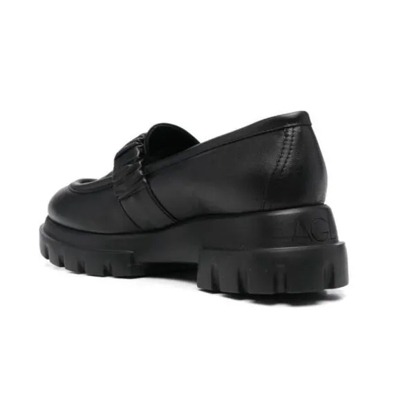 AGL Celeste chunky-sole loafers in Black NWOB Size 39 1/2 or US 9