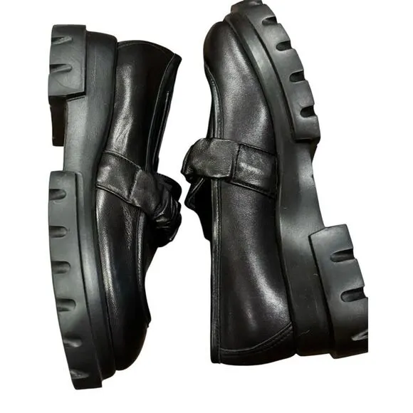 AGL Celeste chunky-sole loafers in Black NWOB Size 39 1/2 or US 9