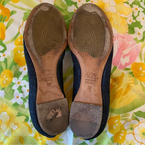 AGL Denim Flats