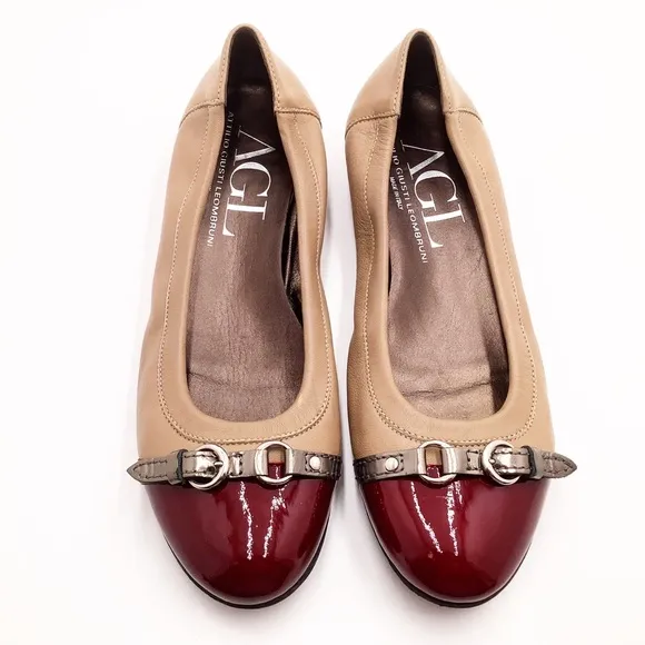{AGL}Monika Cap-Toe Flats