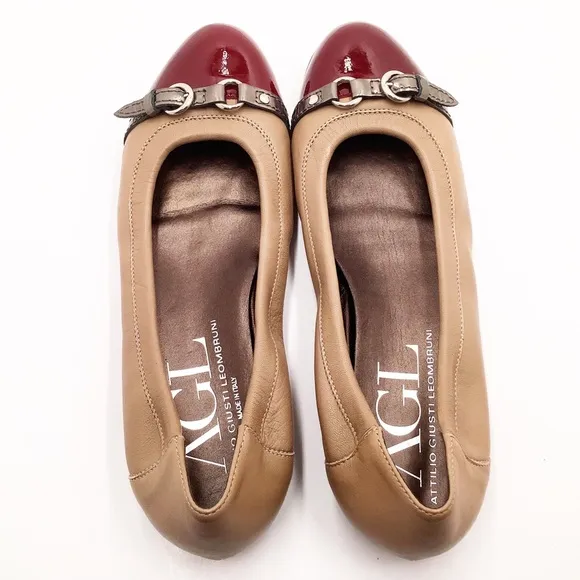 {AGL}Monika Cap-Toe Flats
