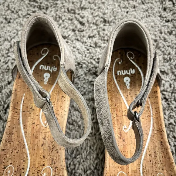 Ahnu Malini Mary Jane Velcro Strap Sandals 6.5