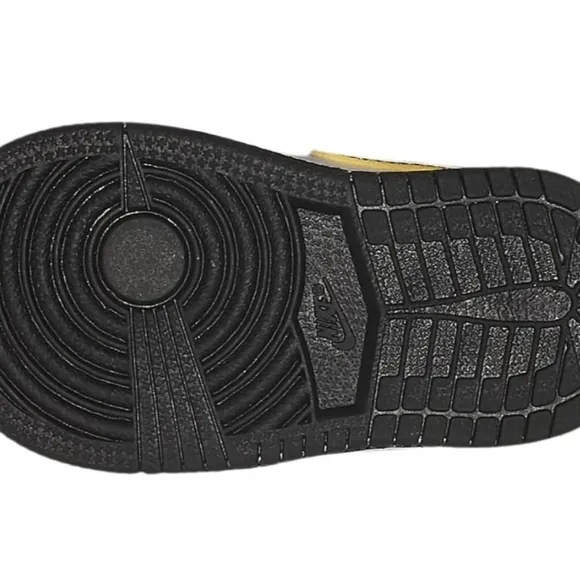 Air Jordan 1 Low Black White Gold