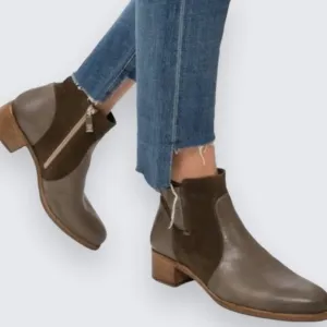 Alberto Fermani Viola Leather Ankle Boots