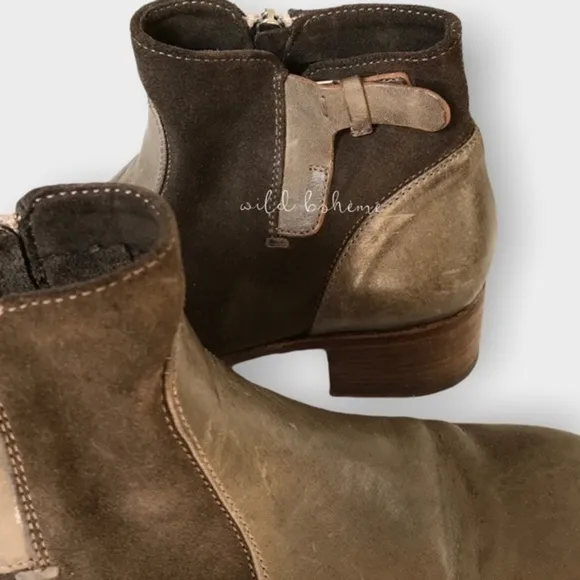 Alberto Fermani Viola Leather Ankle Boots