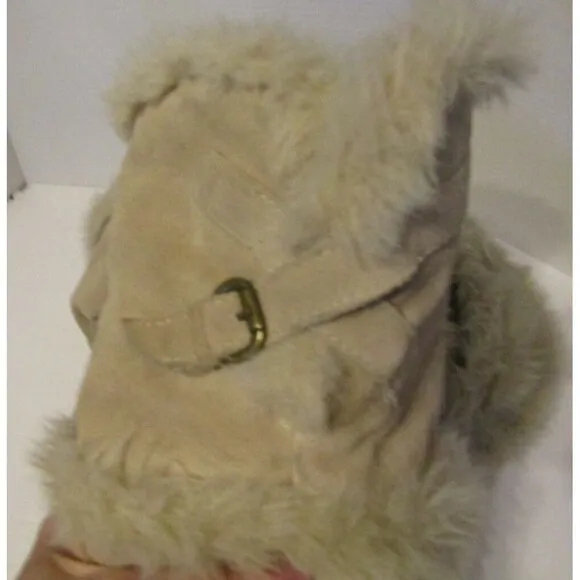 Aldo Chirdon Suede Boots Sherpa Lined Thigh High NWOB Size EU 39 US 8.5