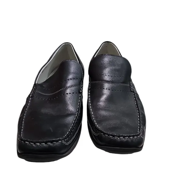 ALDO Men's Size 11 (UK 44) Black Preppy Office Contemporary Loafers Timeless