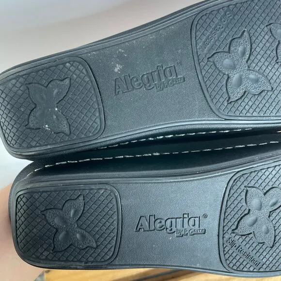 Alegria Carina Iris Floral Thong Sandals CAR-135 size 41