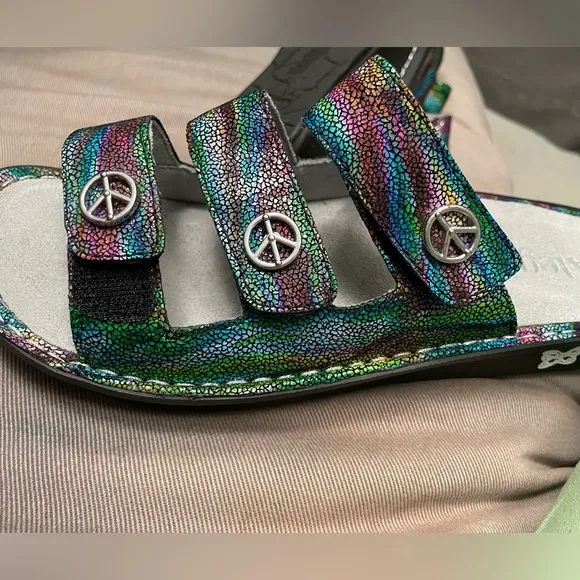 Alegria embellished sandals
