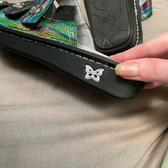 Alegria embellished sandals