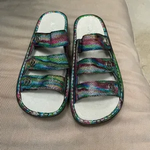 Alegria embellished sandals