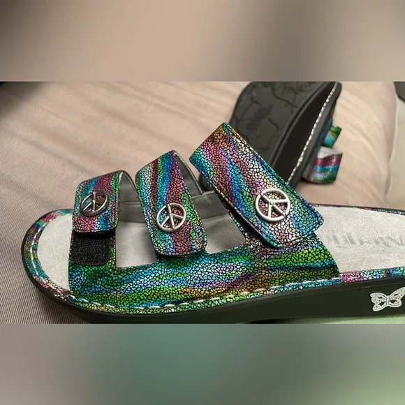 Alegria embellished sandals