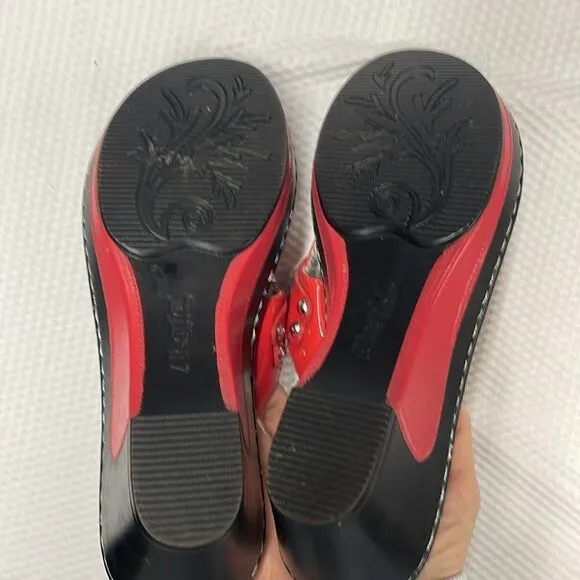 Alegria LOL-107 Lola Coral Thong Sandals size 38