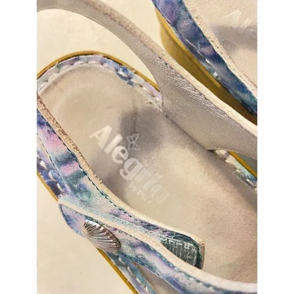Alegria KENDRA IMPRESSIONISTA T-Strap Sandals Ken-298 women's 37 US 7 7.5