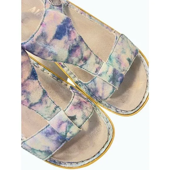 Alegria KENDRA IMPRESSIONISTA T-Strap Sandals Ken-298 women's 37 US 7 7.5