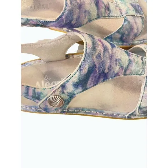 Alegria KENDRA IMPRESSIONISTA T-Strap Sandals Ken-298 women's 37 US 7 7.5