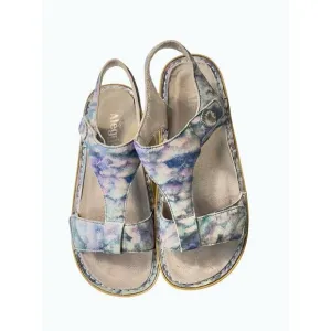 Alegria KENDRA IMPRESSIONISTA T-Strap Sandals Ken-298 women's 37 US 7 7.5