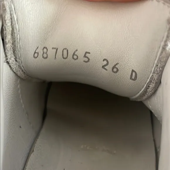 Alexander McQueen Kids White Sneakers