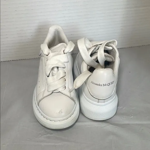 Alexander McQueen Kids White Sneakers