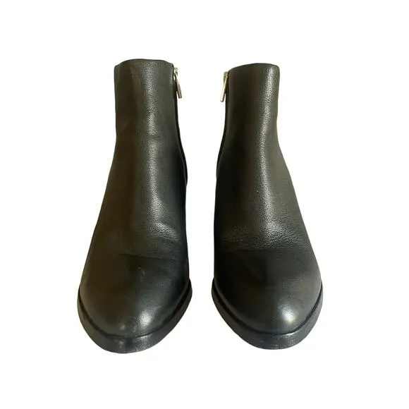 Alexander Wang Gabi Boots Black Leather Silver Hardware Size 36/ US 6
